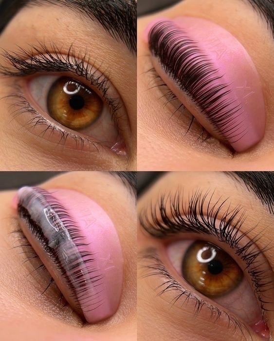 Kurz lashliftingu Piešťany – Mya Beauty Studio, ukážka procesu